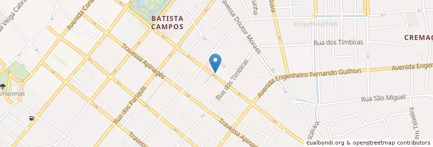 Mapa de ubicacion de Laboratório Ruth Brazão en البَرَازِيل, المنطقة الشمالية, بارا, Região Geográfica Intermediária De Belém, Microrregião De Belém, بليم.