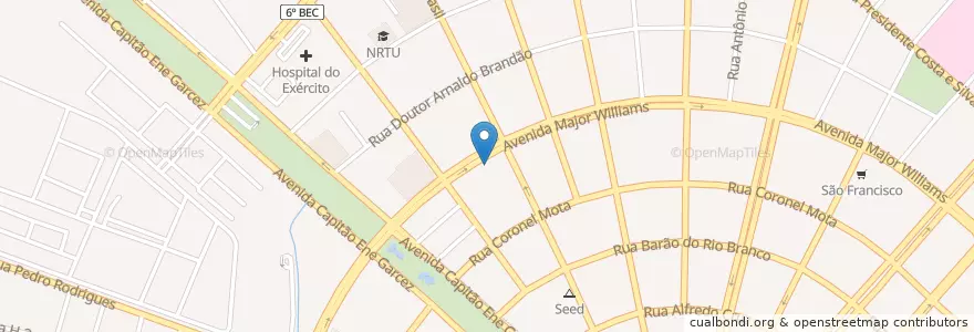 Mapa de ubicacion de Plano "A" Pub e Lounge en 巴西, 巴西北部, 羅賴馬, Região Geográfica Intermediária De Boa Vista, Microrregião De Boa Vista, 博阿维斯塔.