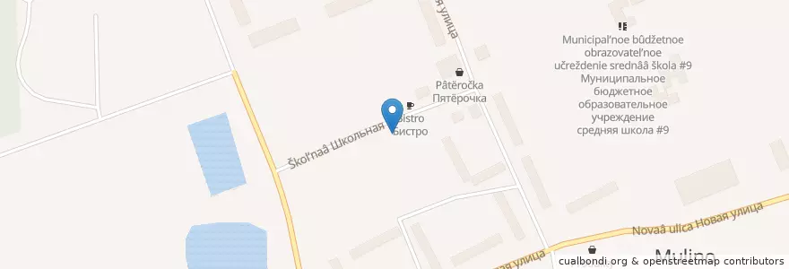 Mapa de ubicacion de "СМАК" en Russia, Circondario Federale Del Volga, Нижегородская Область, Володарский Район, Мулинский Сельсовет.