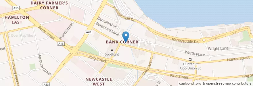 Mapa de ubicacion de Art Gallery en Australie, Nouvelle Galles Du Sud, Newcastle City Council, Newcastle-Maitland.