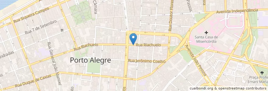 Mapa de ubicacion de Subway en Brazilië, Regio Zuid, Rio Grande Do Sul, Metropolitaans Regio Van Porto Alegre, Região Geográfica Intermediária De Porto Alegre, Região Geográfica Imediata De Porto Alegre, Porto Alegre.