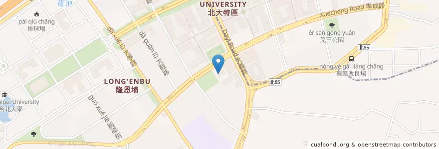 Mapa de ubicacion de 新北市立圖書館三峽北大分館 en تایوان, 新北市, 三峽區.