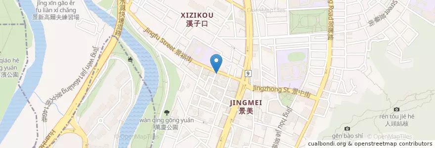 Mapa de ubicacion de 亞太動物醫院 en Tayvan, 新北市, Taipei, 文山區.