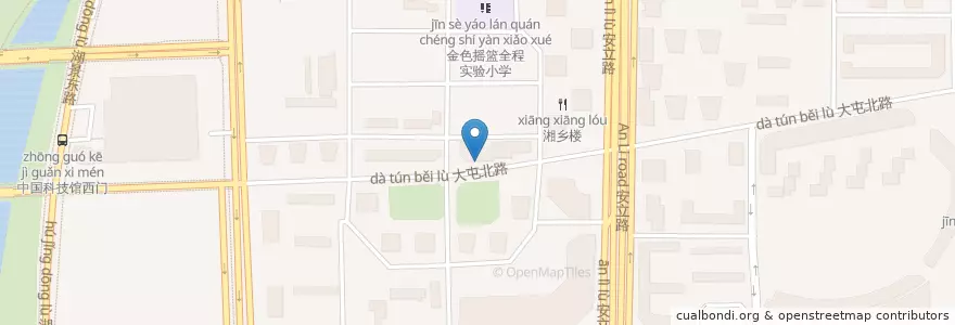 Mapa de ubicacion de 眉州东坡酒楼 en Çin, Pekin, Hebei, 朝阳区 / Chaoyang.