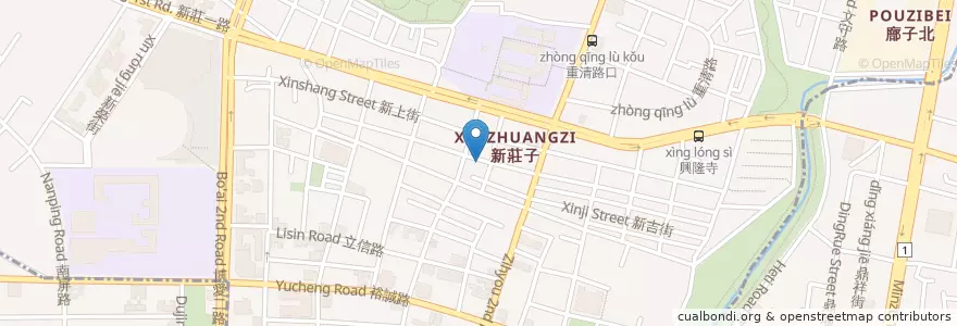 Mapa de ubicacion de 世錦藥局 en Tayvan, Kaohsiung, 左營區.