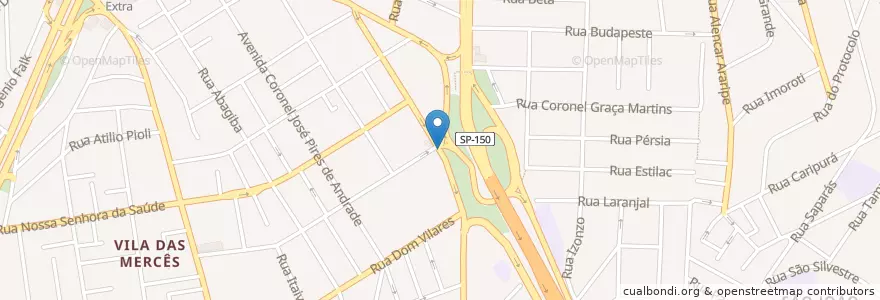 Mapa de ubicacion de Nokia en برزیل, منطقه جنوب شرقی برزیل, سائوپائولو, Região Geográfica Intermediária De São Paulo, Região Metropolitana De São Paulo, Região Imediata De São Paulo, سائوپائولو.