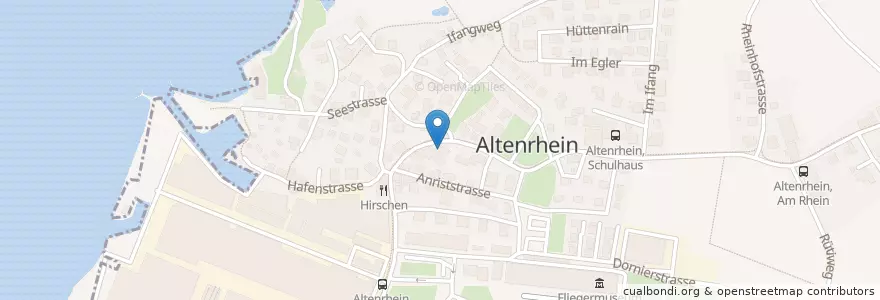 Mapa de ubicacion de Altenrhein Kebab en Suisse, Saint-Gall, Wahlkreis Rorschach, Thal.