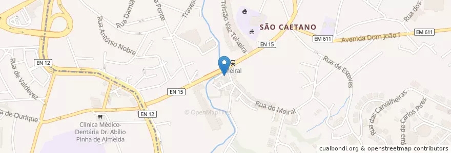 Mapa de ubicacion de Madureira's Grill en Portugal, North, Área Metropolitana Do Porto, Porto, Rio Tinto, Campanhã.