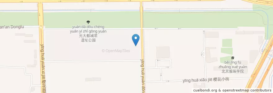 Mapa de ubicacion de 嘉和一品 en 中国, 北京市, 河北省, 朝阳区 / Chaoyang.