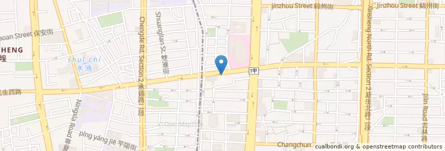 Mapa de ubicacion de 巧味包子饅頭 en تایوان, 新北市, تایپه.