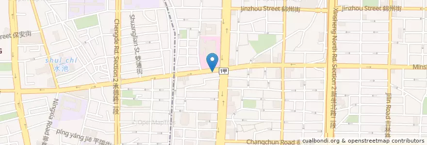 Mapa de ubicacion de 宏林診所附設洗腎中心 en Taïwan, Nouveau Taipei, Taipei.