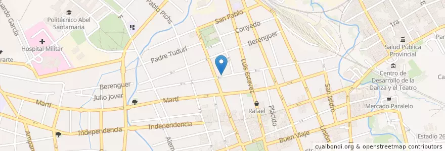 Mapa de ubicacion de Piraterías - Bar de tapas en كوبا, Villa Clara, Santa Clara, Ciudad De Santa Clara.