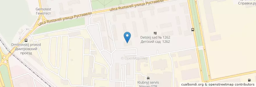 Mapa de ubicacion de ОМВД по Бутырском району en Russia, Central Federal District, Moscow, North-Eastern Administrative Okrug, Butyrsky District.