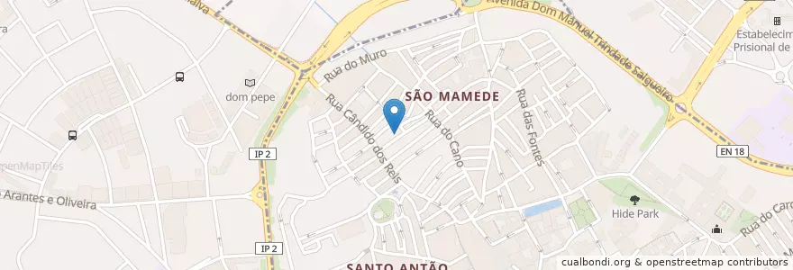 Mapa de ubicacion de A Mostadeira en البرتغال, ألنتيجو, ألنتيجو الوسطى, يابرة, يابرة, Bacelo E Senhora Da Saúde, Évora.
