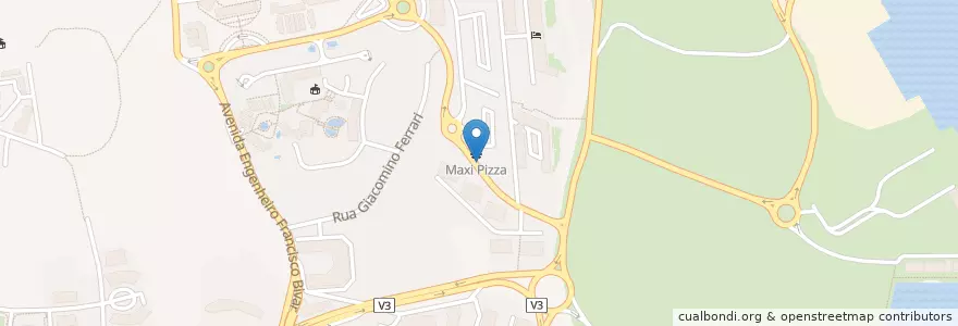 Mapa de ubicacion de Maxi Pizza en ポルトガル, Algarve, Algarve, Faro, Portimão, Portimão.