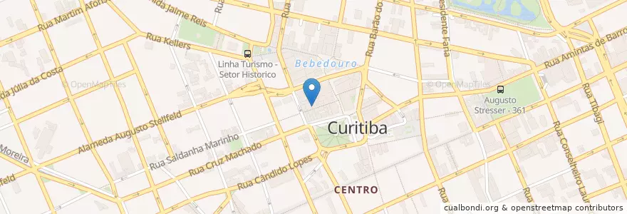 Mapa de ubicacion de Armazém Califórnia en Brasile, Regione Sud, Paraná, Região Geográfica Intermediária De Curitiba, Região Metropolitana De Curitiba, Microrregião De Curitiba, Curitiba.