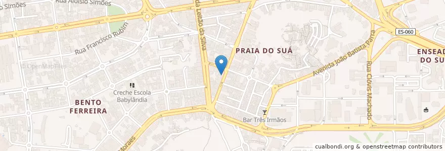 Mapa de ubicacion de Alegrete en برزیل, منطقه جنوب شرقی برزیل, اسپیریتو سانتو, Região Geográfica Intermediária De Vitória, ویتوریا, Região Metropolitana Da Grande Vitória, Microrregião Vitória.