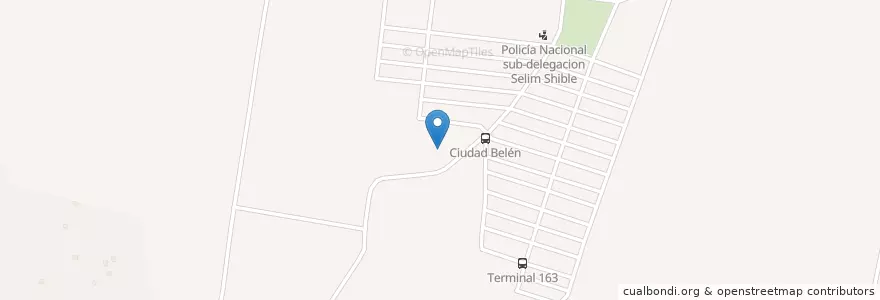 Mapa de ubicacion de Centro de Salud Ciudad Belén en Nicaragua, Departamento De Managua, Managua (Municipio).