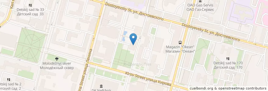Mapa de ubicacion de Music Hall 27 en Rusland, Приволжский Федеральный Округ, Basjkirostan, Городской Округ Уфа.