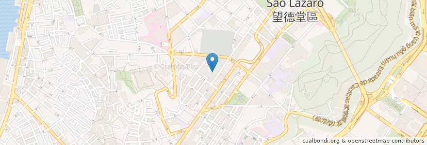 Mapa de ubicacion de 望德聖母堂 Igreja de São Lázaro en China, Makau, Guangdong, 澳門 Macau, 珠海市, 香洲区.