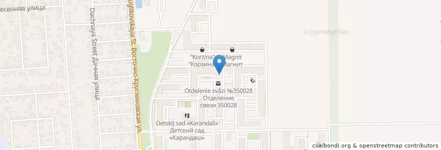 Mapa de ubicacion de СушиТория en Россия, Южный Федеральный Округ, Краснодарский Край, Городской Округ Краснодар.