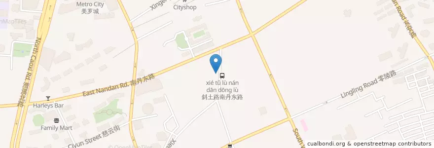 Mapa de ubicacion de 同汇苑 en China, Shanghái, Xuhui.