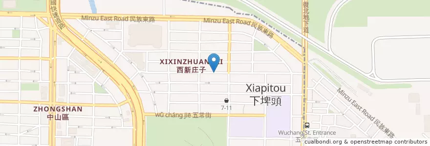 Mapa de ubicacion de 健康人生藥局 en 臺灣, 新北市, 臺北市, 松山區.