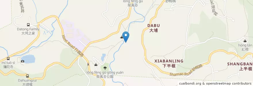 Mapa de ubicacion de 健福宮 en تایوان, 新北市, تایپه, 北投區.