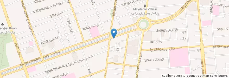 Mapa de ubicacion de مرکز پزشکی ملت en Iran, Teheran, شهرستان تهران, Teheran, بخش مرکزی شهرستان تهران.