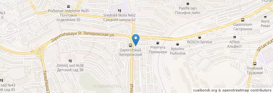 Mapa de ubicacion de ГосАптека en Russia, Far Eastern Federal District, Primorsky Krai, Владивостокский Городской Округ.