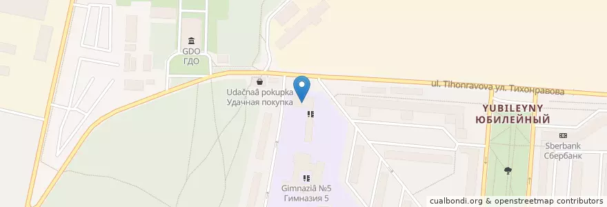 Mapa de ubicacion de Школа №2 en Russia, Distretto Federale Centrale, Oblast' Di Mosca, Городской Округ Королёв.