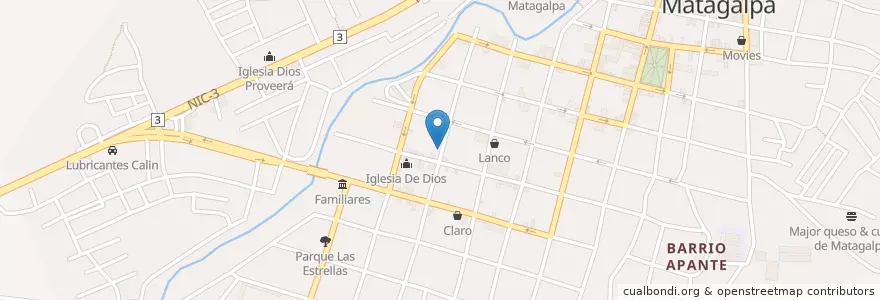 Mapa de ubicacion de Casino Mundo Slot en Никарагуа, Matagalpa, Matagalpa (Municipio).