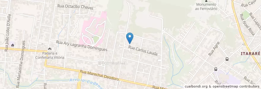 Mapa de ubicacion de Escola Estadual de Ensino Fundamental João Link Sobrinho en ブラジル, 南部地域, リオグランデ・ド・スル, Região Geográfica Intermediária De Santa Maria, Região Geográfica Imediata De Santa Maria, Santa Maria.