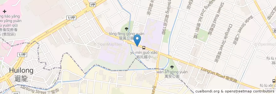 Mapa de ubicacion de 健群幼兒園 en 臺灣, 新北市, 新莊區.