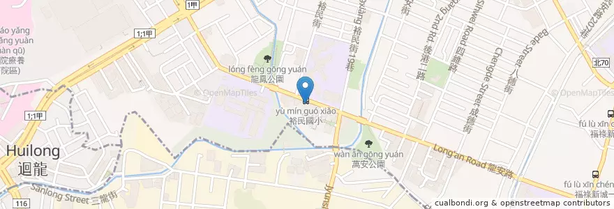 Mapa de ubicacion de 安諾婦産科 en Taïwan, Nouveau Taipei, Hsinchuang.