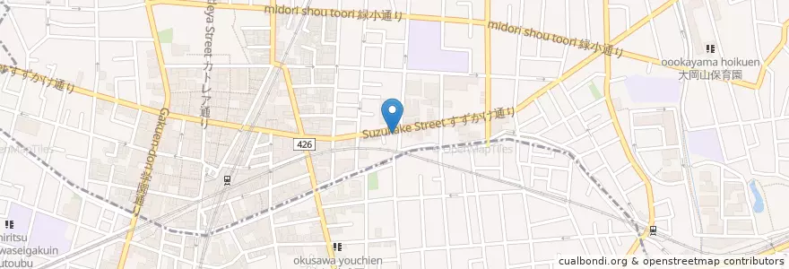 Mapa de ubicacion de ENEOS en Giappone, Tokyo, 目黒区.