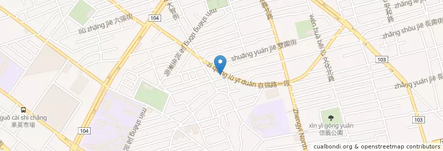 Mapa de ubicacion de 85度C en Tayvan, 新北市.