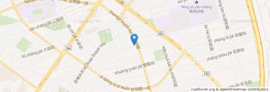 Mapa de ubicacion de 兩披索 en Tayvan, 新北市.