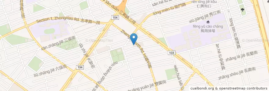 Mapa de ubicacion de 安美中醫診所 en تایوان, 新北市.