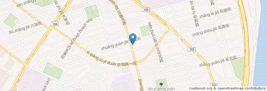 Mapa de ubicacion de MOS BURGER en Taiwan, 新北市.