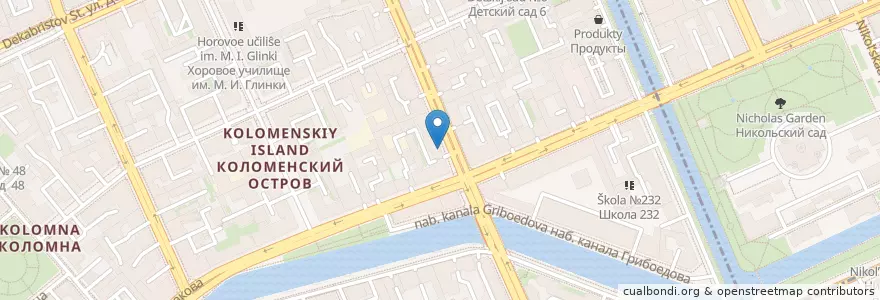 Mapa de ubicacion de Уют en Rusia, Северо-Западный Федеральный Округ, Óblast De Leningrado, San Petersburgo, Адмиралтейский Район.