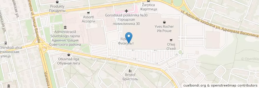 Mapa de ubicacion de Grill House & Домашняя Италия en Russland, Föderationskreis Wolga, Oblast Nischni Nowgorod, Stadtkreis Nischni Nowgorod.