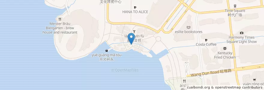 Mapa de ubicacion de 白兔糖咖啡 en Çin, Suzhou, Jiangsu, 姑苏区, 苏州工业园区直属镇, 苏州工业园区.
