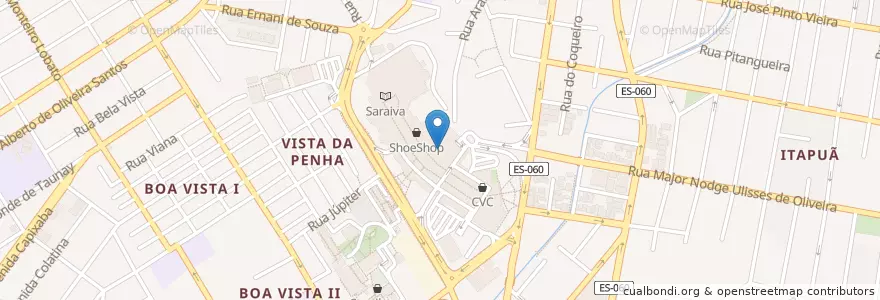 Mapa de ubicacion de Suco Bagaço en برزیل, منطقه جنوب شرقی برزیل, اسپیریتو سانتو, Região Geográfica Intermediária De Vitória, Região Metropolitana Da Grande Vitória, Vila Velha, Microrregião Vitória.