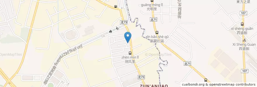 Mapa de ubicacion de 八方雲集 en 臺灣, 新北市, 新莊區, 樹林區.