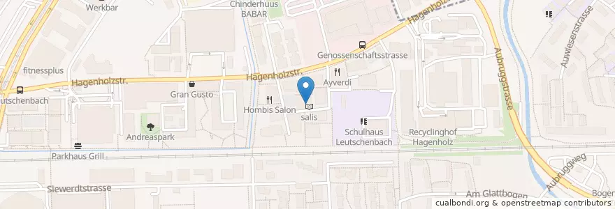 Mapa de ubicacion de echochamber en Suisse, Zurich, District De Zurich, Zurich.