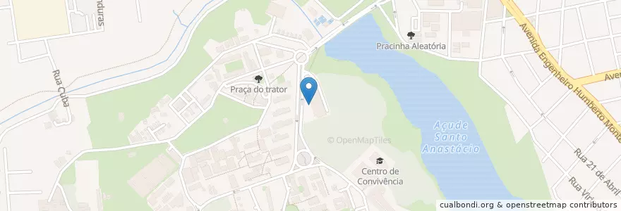 Mapa de ubicacion de Coleta Seletiva en 브라질, 북동지방, 세아라, Região Geográfica Intermediária De Fortaleza, Microrregião De Fortaleza, 포르탈레자.