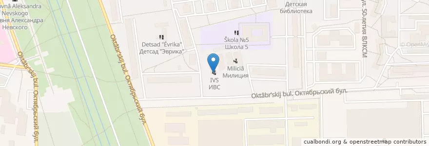 Mapa de ubicacion de ИВС en 俄罗斯/俄羅斯, Центральный Федеральный Округ, 莫斯科州, Городской Округ Королёв.