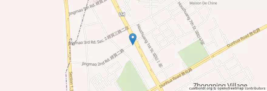 Mapa de ubicacion de 85C Bakery Cafe en Taiwan, Taichung, Xitun District, Beitun District.