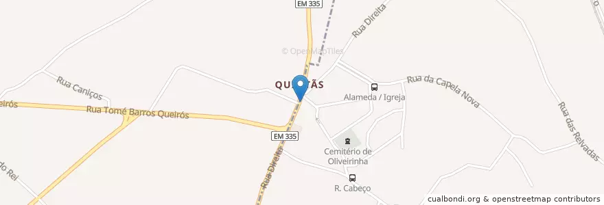 Mapa de ubicacion de GALP en پرتغال, Aveiro, Centro, Baixo Vouga, Oliveirinha.